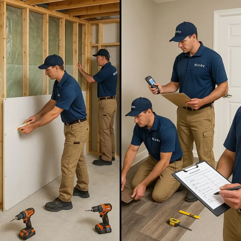 Repairs and Reconstruction process in Saint Croix Falls, WI