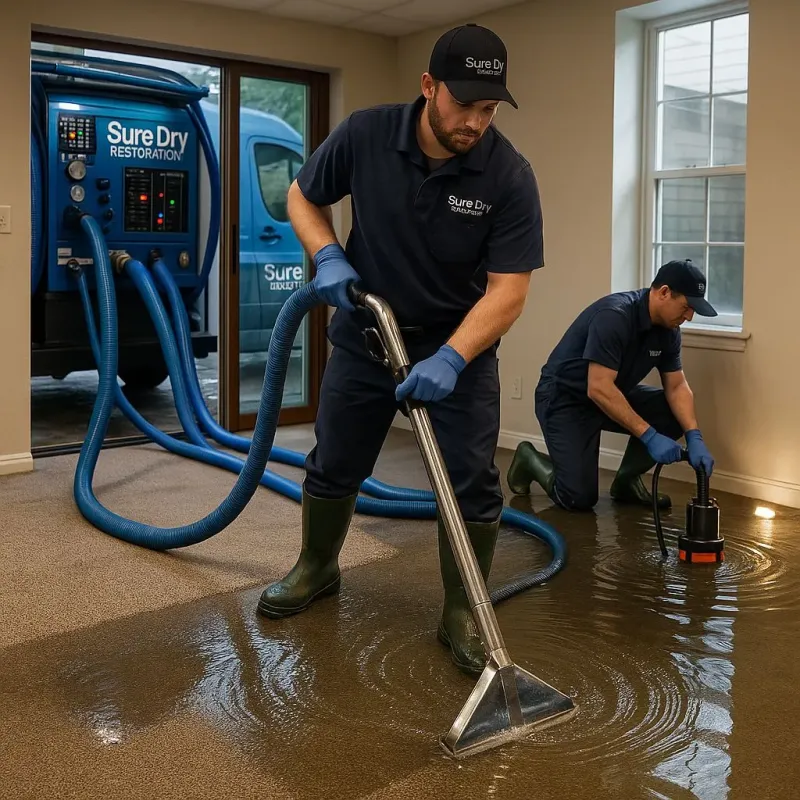 Water Extraction and Removal process in Saint Croix Falls, WI